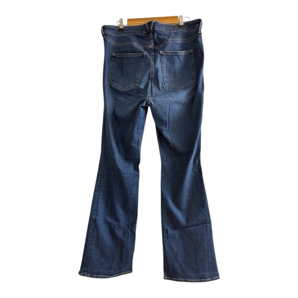Veronica Beard Dark Blue Straight Leg Jeans - Picture 3 of 5